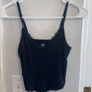 Hollister Lace Cropped Cami Tank
